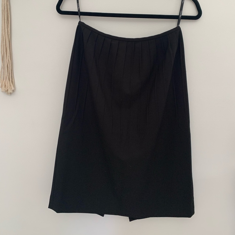Calvin Klein Black Pencil Skirt New w/ Tags